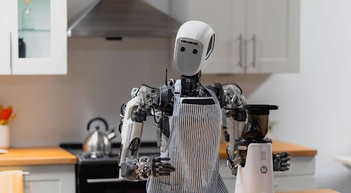 Apptronik's Humanoid Robot Working in a Kitchen