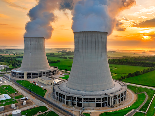 Byron Clean Energy Center Nuclear Powerplant in Byron, Illinois